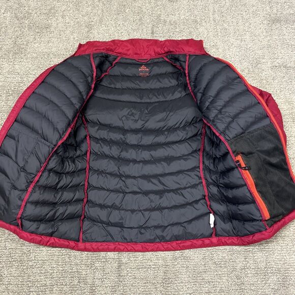 PrAna Lyra Jacket Womens Large Pink Down Packable Water Resistant Puffer Pockets - Picture 3 of 10